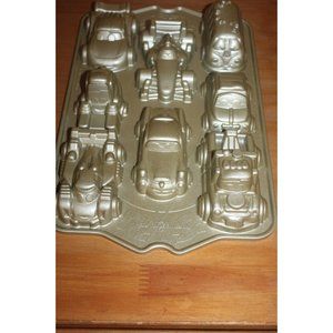 Nordic Ware Disney Cars 2 Mini Cake Muffin Mold Metal Williams Sonoma